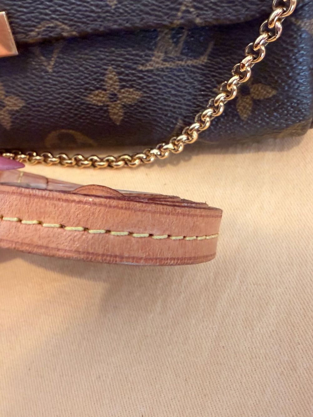 AUTHENTIC Louis Vuitton Favorite Monogram Canvas Crossbody - Picture 4 of 16
